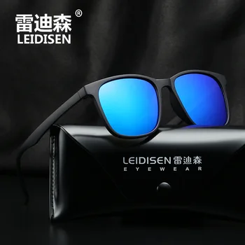 

Retro classic TR90 polarized sunglasses for mens trend ladies outdoor personality sun glasses lentes de sol Square eyewear