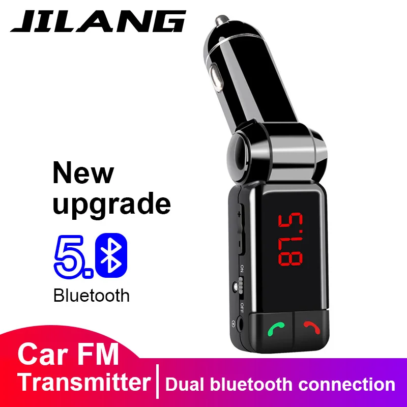 Автомобильный MP3 аудио плеер Bluetooth fm передатчик беспроводной модулятор