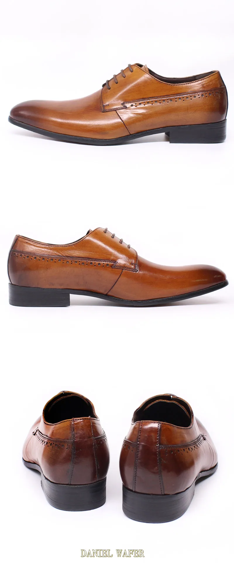 Мужские кожаные туфли деловое офисное платье в классическом стиле; Цвет Кофейный, коричневый, черный; мужские туфли-оксфорды на шнуровке с острым носком