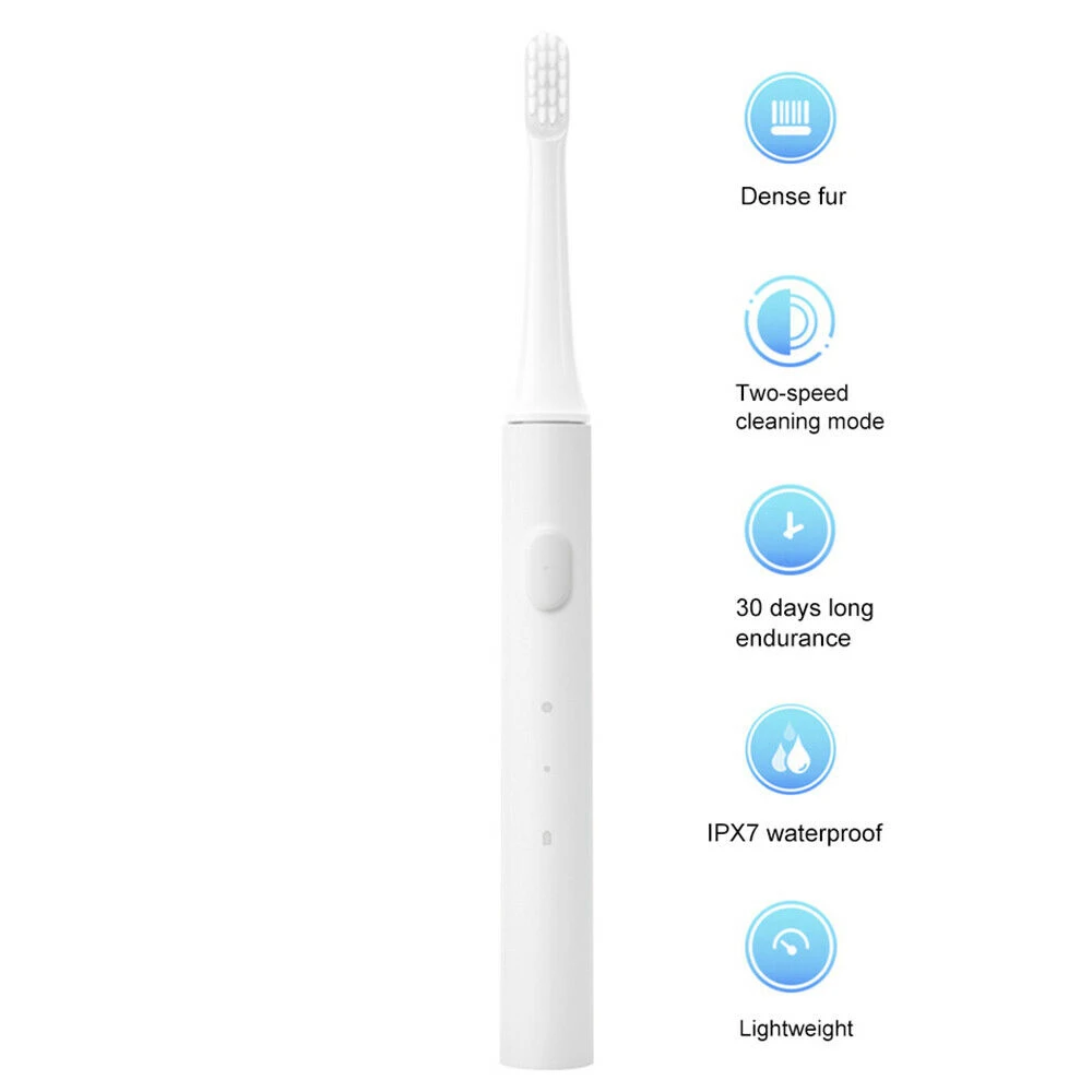 Xiaomi Mijia T100 Sonic Electric Toothbrush Mi Smart Tooth Brush Colorful USB Rechargeable IPX7 Waterproof For Toothbrushes head Xiaomi Mijia T100 Sonic Electric Toothbrush Mi Smart Tooth Brush Colorful USB Rechargeable IPX7 Waterproof For Toothbrushes head