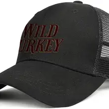 Мужские дикие-Турция-Кепка низкая ключ Регулируемая сетка вождения хлопковые бейсбольные шапки