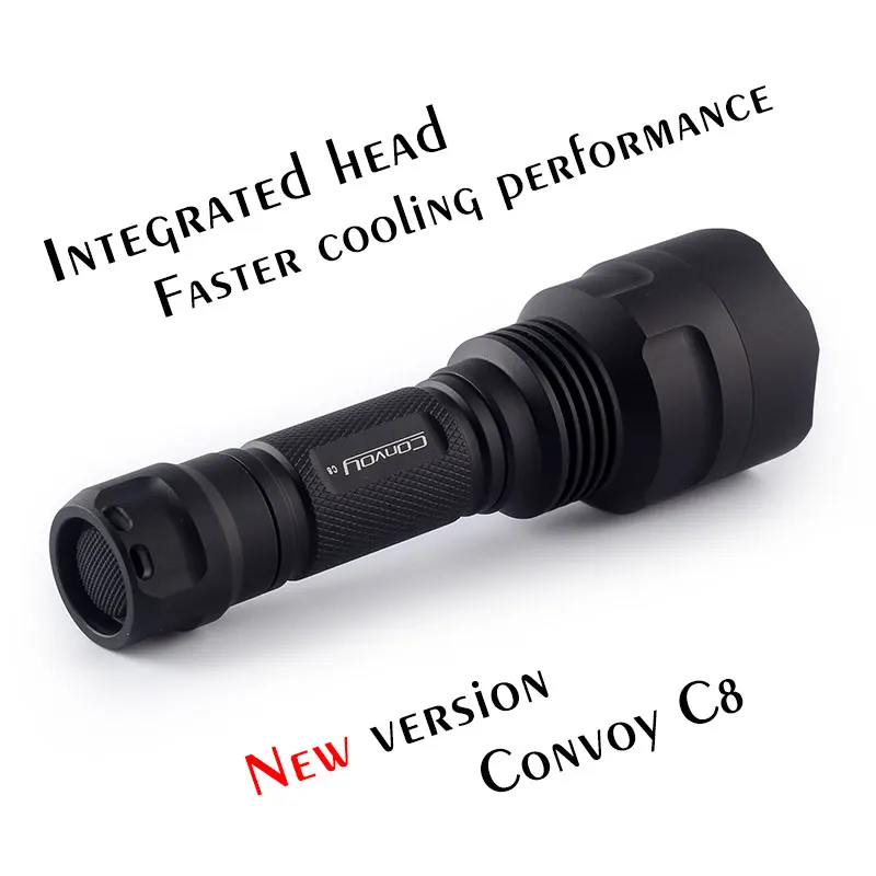 

Convoy C8 with Cree XML2 Linterna LED Flashlight 18650 Torch Flash Light Tactical Portable Camping Fishing Lanterna Work Latarka