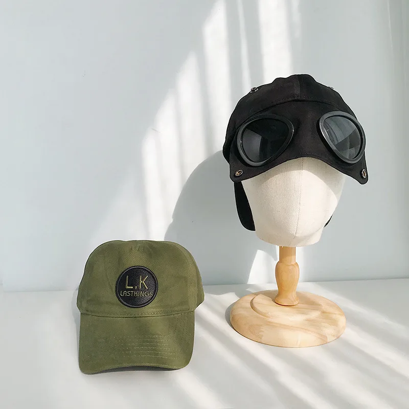 Пилоты носят очки кепки zi han издание для мужчин и женщин Джокер Студенческая уличная ins хип-хоп веб знаменитостей бейсболка