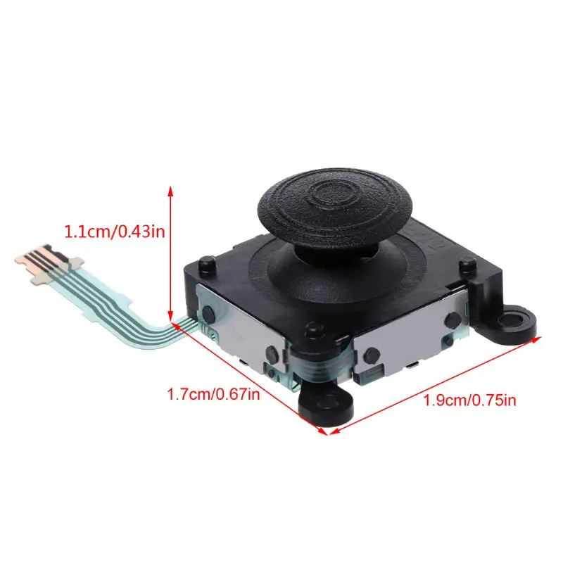 Replacement Left Right 3D Button Analog Control Joystick For PlayStation PS Vita PSV 2000 Original Joystick Stick Drop Ship