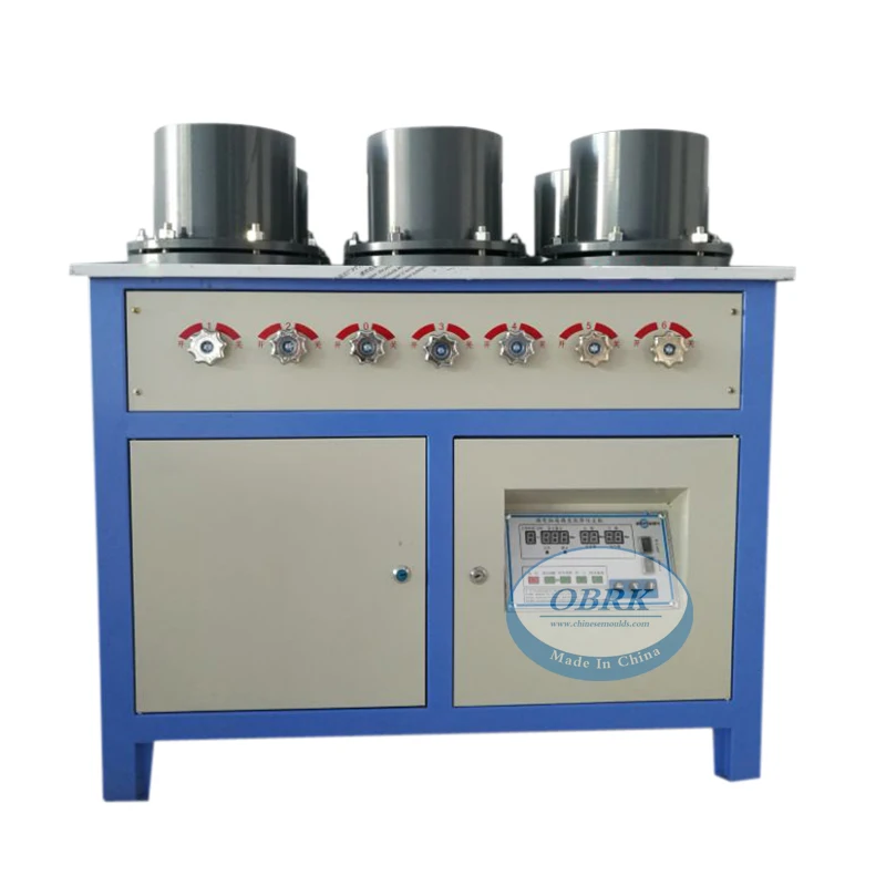 

6pcs Automatic Concrete Impervious Apparatus Intelligent Impermeable Instrument Concrete Water impermeability Apparatus Tester