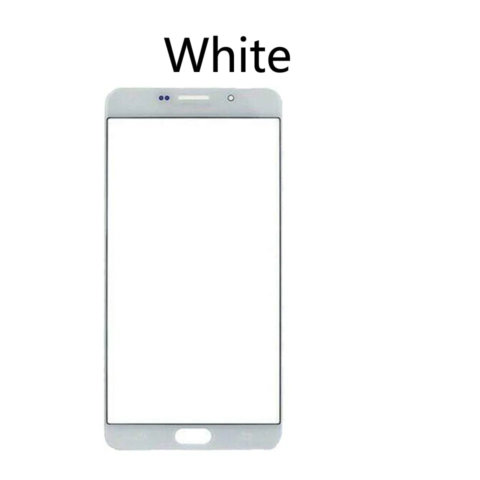 White-No tool 6," для samsung Galaxy A9 Pro SM-A9100 A910F/DS A910F A910 A9100 переднее внешнее стекло замена сенсорного экрана объектива - Цвет: White-No tool