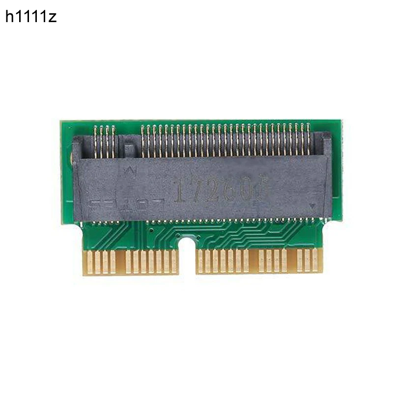 M ключ M.2 PCIe X4 NGFF AHCI 2280 SSD 12 + 16Pin адаптер карты как для MACBOOK Air 2013 2014 2015 A1465 A1466 Mac Pro A1398