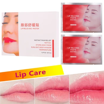 

1 Pcs Lip Anesthetic Paste Mask For Tattoo Makeup Fixed Color Permanent Accessories Relieve Pain and Bleeding Lip Tattoo Tools