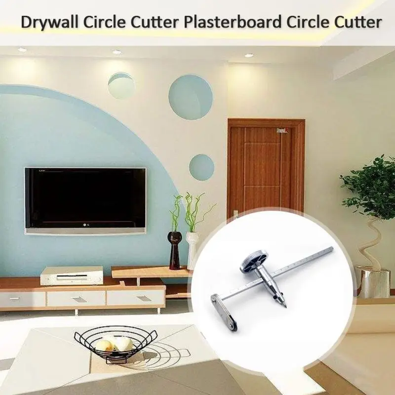 

Gypsum Board Punch Tool Drywall Plasterboard Driller Plasterboard Round Cutter Tool Round Cutting Tool Round Cutter