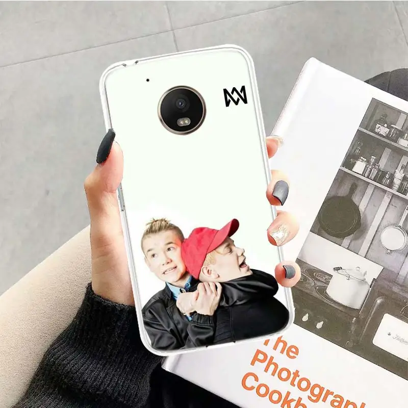 Чехол с изображением норвежских близнецов маркуса и мартинуса для Motorola Moto G7 G6 G5S G5 E4 Plus G4 E5 Play X4 power tpu с рисунком на заказ - Цвет: TR139-2