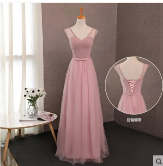 Длинное платье для свадебной вечеринки, элегантные шифоновые платья, розовые платья подружек невесты для женщин, сексуальное платье подружки невесты с оборками, милое платье для девочек