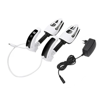 

110-240V Electric Shoe Dryer, Deodorant, UV Sterilization, Press and Slide, Ozone LED Display Timer (European Plug)