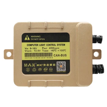 

1pcs MAX AC Hid Ballast 45W Germany Technology Ignition Electronic Digital Canbus Slim CAN-BUS Ballast 12V forAC Hid Xenon Bulb