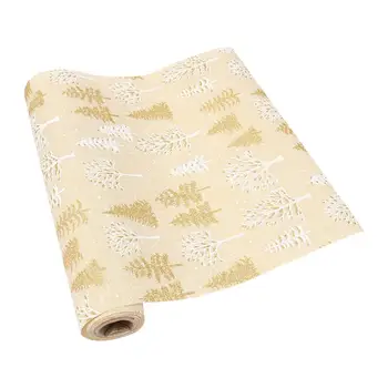 

Christmas Table Runner Soft Tablecloth Printed Desk Cloth Creative Table Cloth