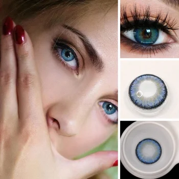 

2pcs Egypt Seriers Colored Contact Lenses Eye Year Toss Contact Lenses Color Natural Looking Contact Lens for Eyes Bio-essence