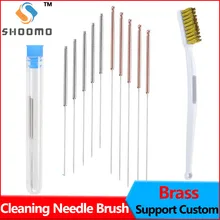 

3D Printer Nozzle Cleaning Needles and Brush Print Head Clean Kit with Tweezers Tool set for Mk8 CR-10 E3D Accessories Parts