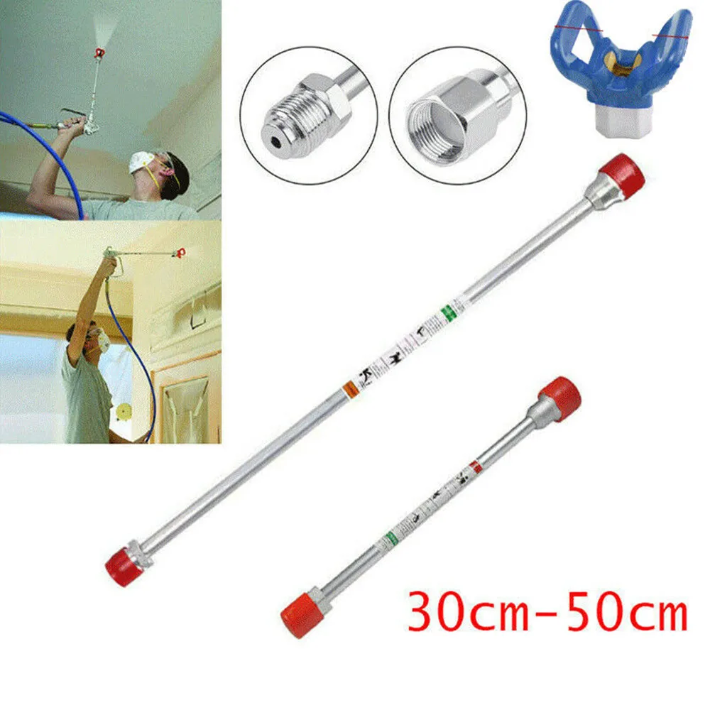 Graco Sprayer Extension 30/50cm Airless Paint Spray Gun Extension Pole Sprayer Tip Rod Titan Wagner Tool Extension Para Pintar