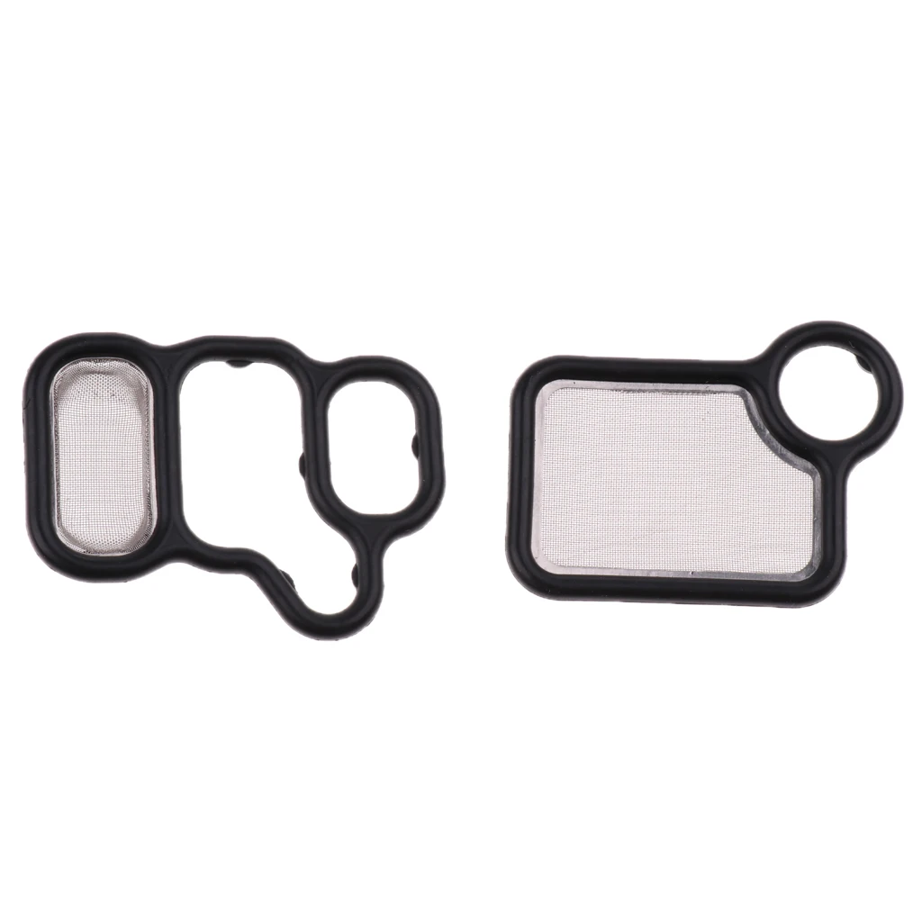 2 Pieces VTEC Solenoid Gasket Spool Valve 15815RAAA01 15815RAAA02 For 