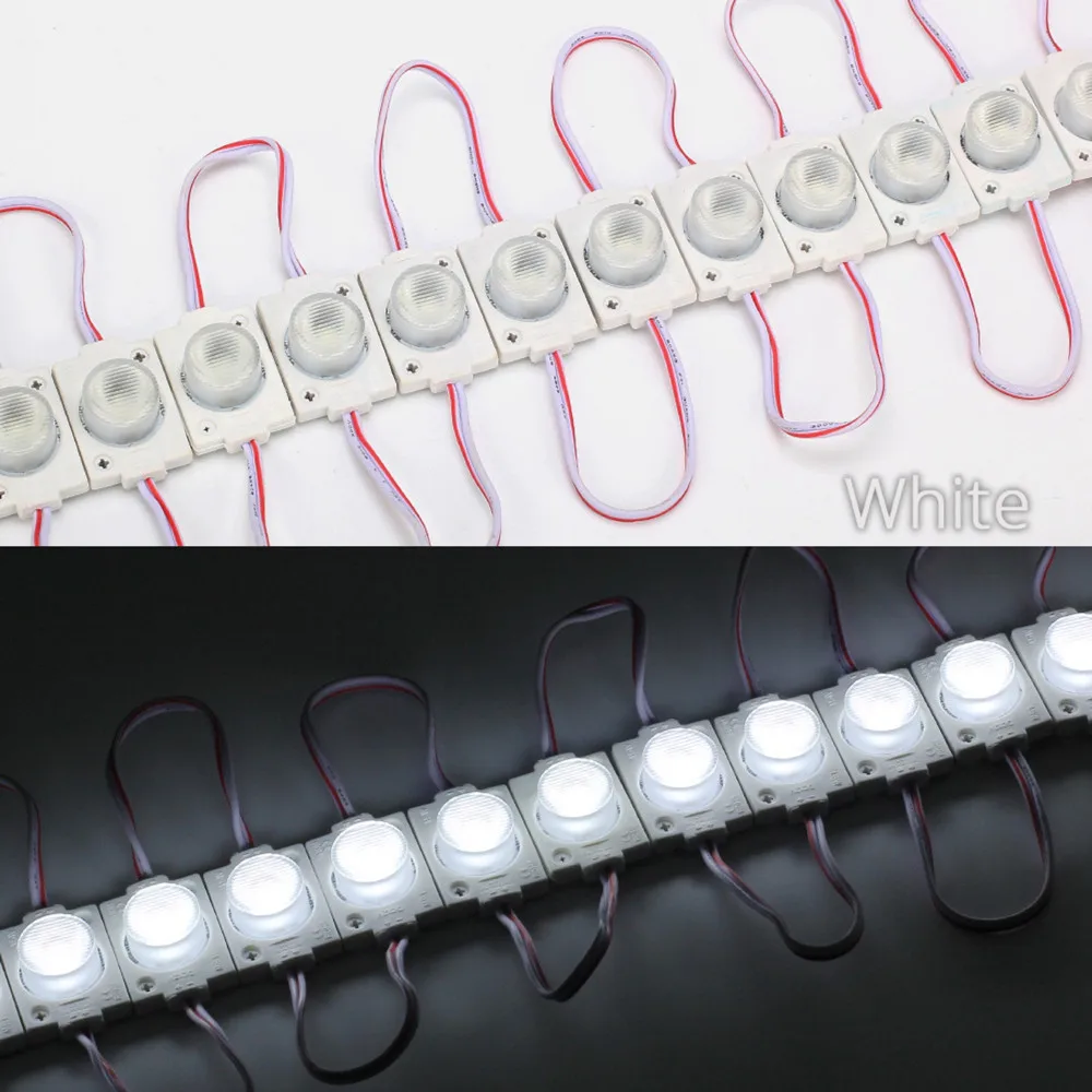 10 PCS Led Strip Module 12v COB Light Advertisement Design Sign Backlight Shop Banner Waterproof IP65 White Red Green Blue