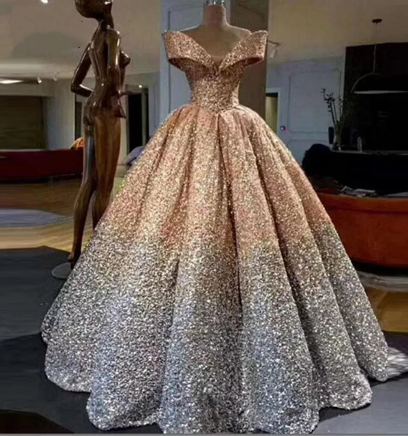 puffy formal dresses