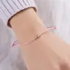 Make a Wish Crown Five-stars Cross Heart Woven Paper Card Bracelet Adjustable Lucky Red String Bracelets Femme Jewelry ► Photo 2/6