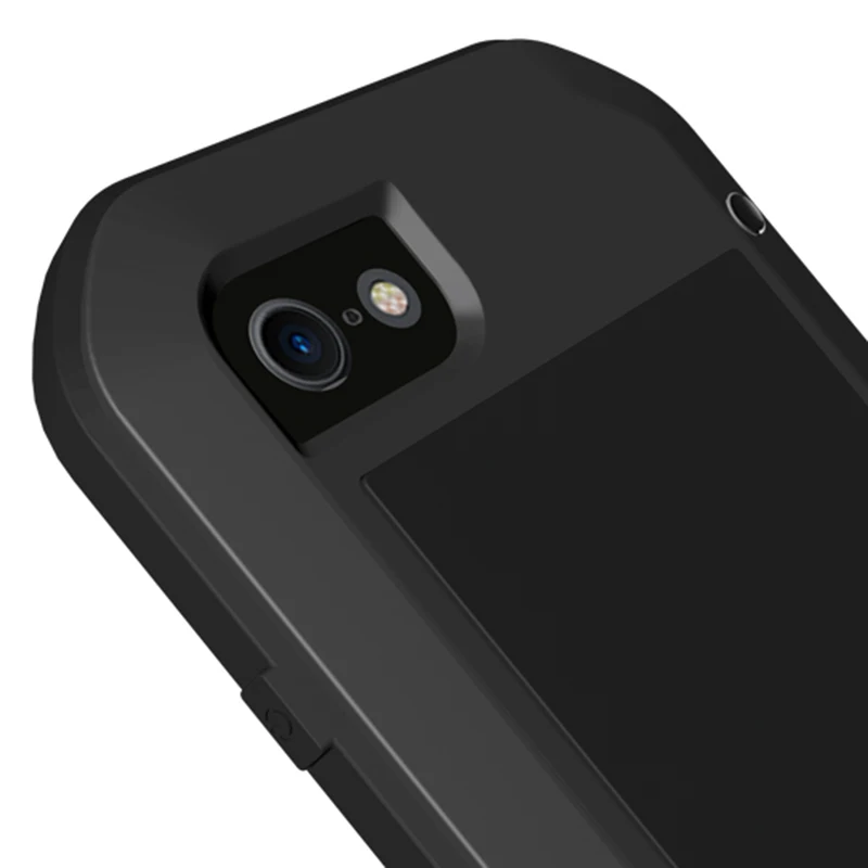 LoveMei чехол для iPhone 7/8 Plus Алюминиевый металлический противоударный