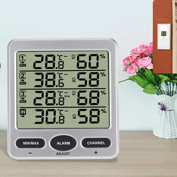 

Device Thermometer Wireless Electronic Indoor Outdoor Hygrometer Temperature