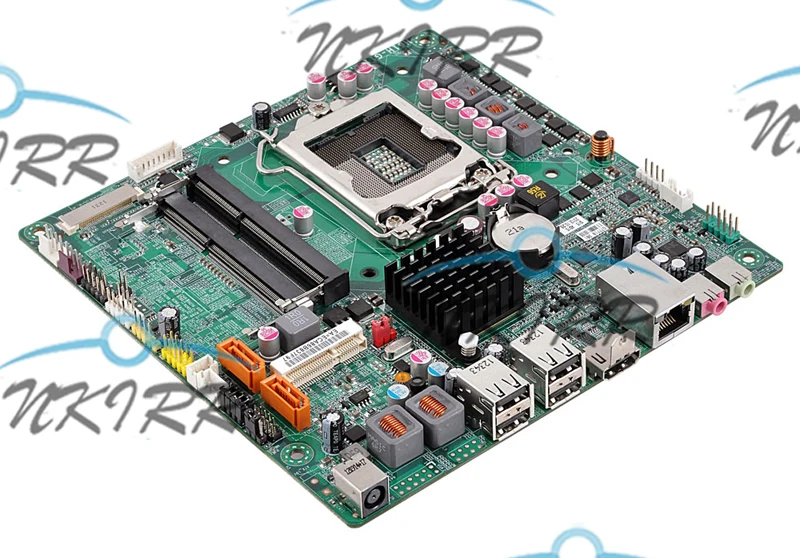 100% рабочая H61H G11 V: 7 1 15 G77 017102 H61 DDR3 LGA1155 материнская плата системная SATA2 мини itx HDMI