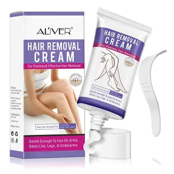 

50ml Gentle Hair Removal Cream Effective Painless Body Hand Legs Hair Depilatory Care