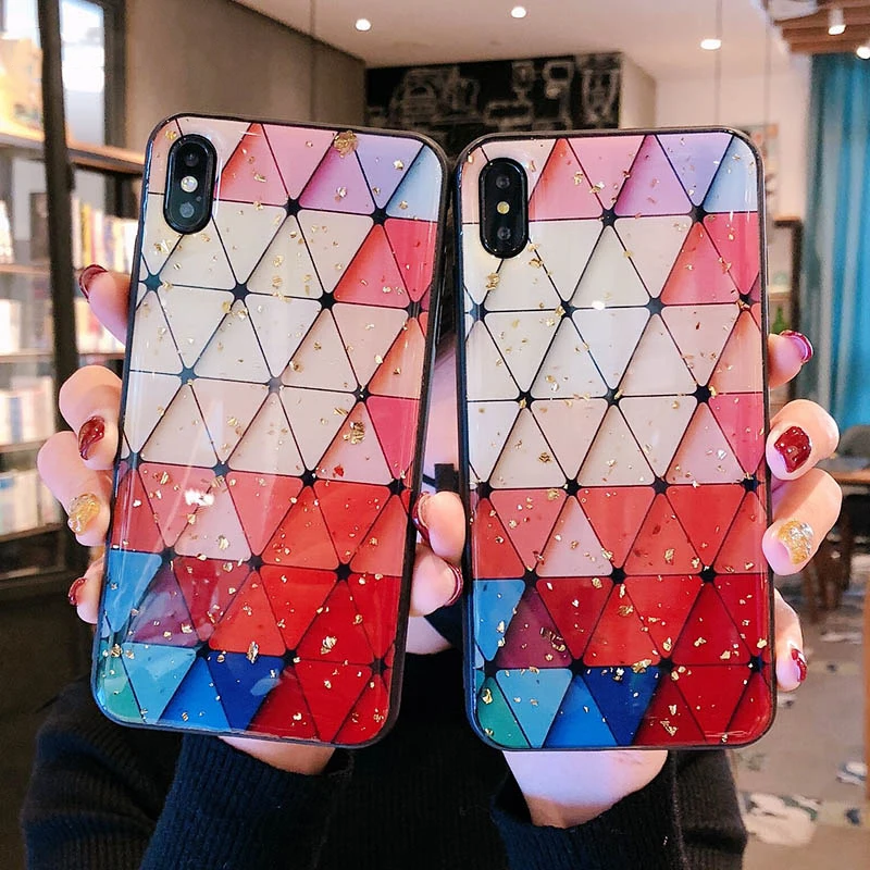 Vintage Phone Case For Apple iPhone XS Max XR X 8 7 6S Plus Cases Fashion Rhombic Patterned Soft TPU Back Cover For iPhone X 8 7 Vintage Phone Case For Apple iPhone XS Max XR X 8 7 6S Plus Cases Fashion Rhombic Patterned Soft TPU Back Cover For iPhone X 8 7