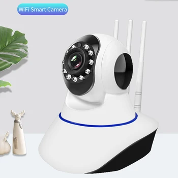 

Wireless Wifi Mobile Phone Remote Smart Home 1080P HD Network Baby Security Surveillance Camera(US Plug)