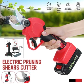 

3cm Cordless Pruner Lithium-ion Pruning Shear Efficient Fruit Tree Bonsai Pruning Electric Tree Branches Cutter Landscaping
