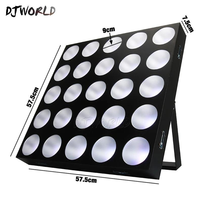Djworld светодиодный светильник 25x12 Вт RGBW матрица DMX512 сценический эффект освещение