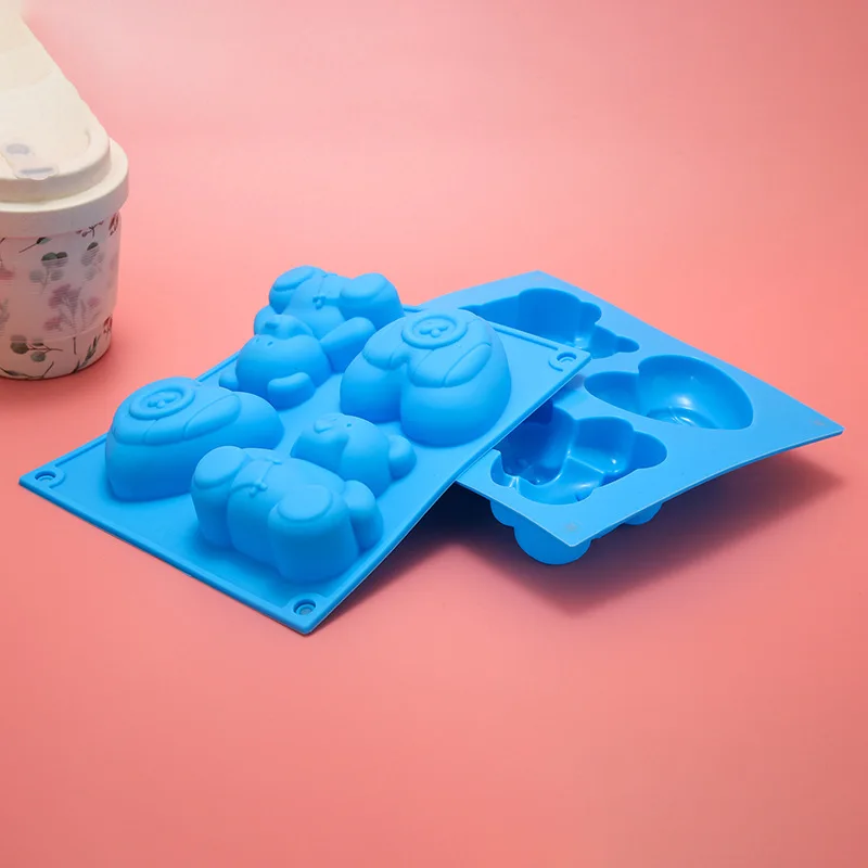 Manufacturers Direct Selling Foreign Trade Cross Border Children Food Supplement Bakery Cartoon Bear Love DIY High Temperature S