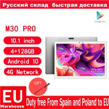Teclast M30 Pro Android 10 Tablets Dual 4G Network Phone Call Tablet Octa Core 10.1 inch IPS 1920×1200 4GB RAM 128GB ROM Teblets
