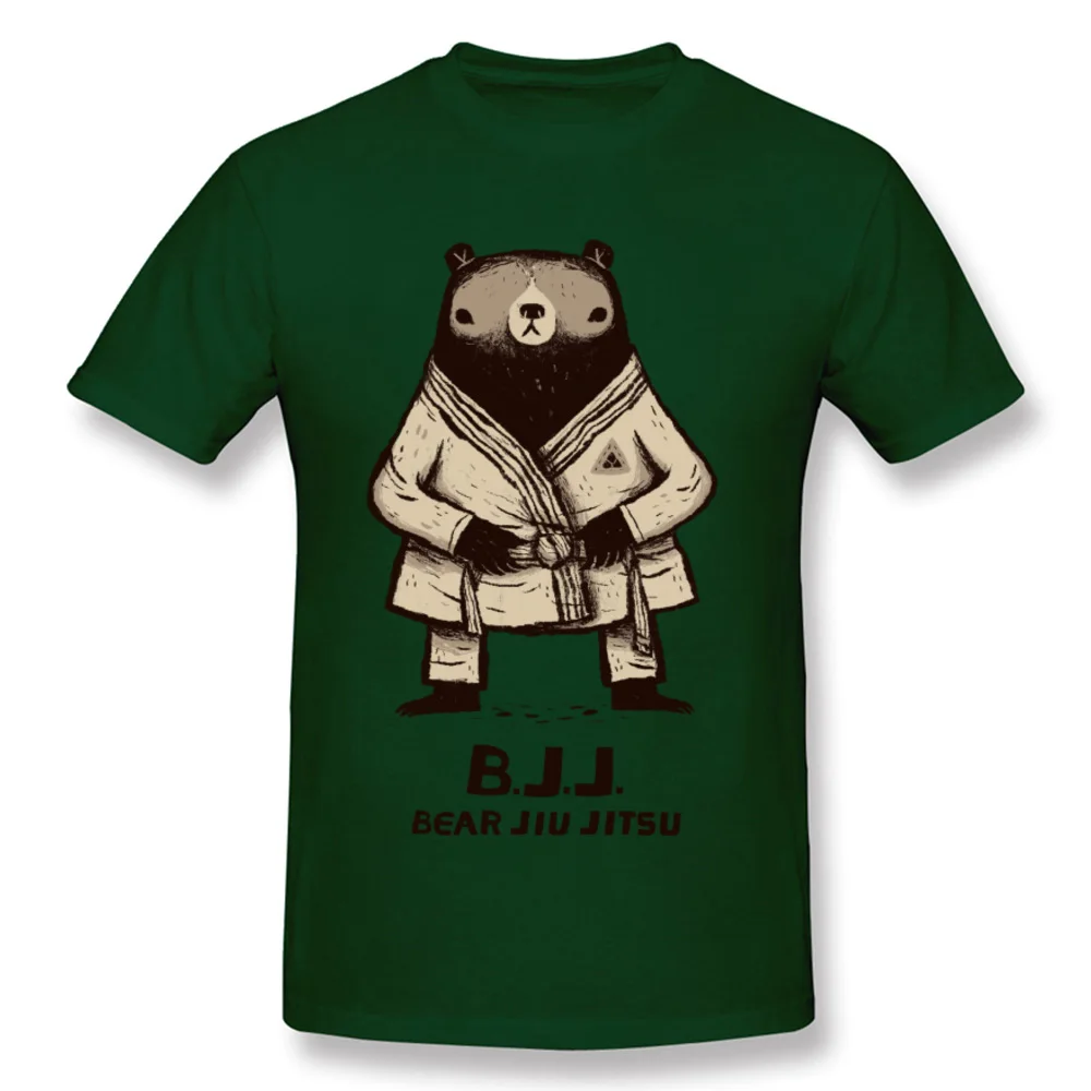 3D Printed BJJ_bear_jiu_jitsu_1772 T-Shirt for Men Special Summer/Fall Round Collar Pure Cotton Short Sleeve T-Shirt T-Shirt BJJ_bear_jiu_jitsu_1772 dark