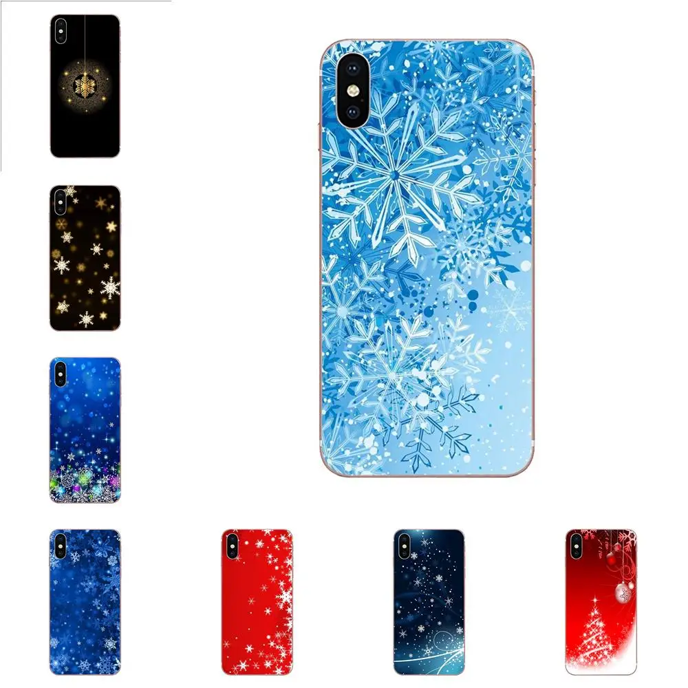 Рождество снежинка олень новый год для huawei P7 P8 P9 P10 P20 P30 Lite Mini Plus Pro 2017 2018 2019 мягкий