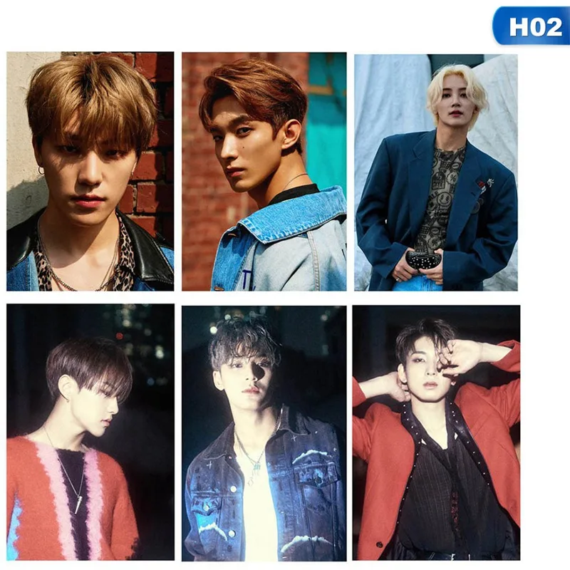 14 шт./компл. k-pop SEVENTEEN новые альбомы Ode карты с кристаллами наклейки в виде автобуса Стикеры для альбомов самодельные бумажные карты - Цвет: 02