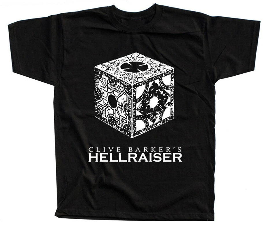 Hellraiser V2 Clive Barker постер фильма 1987 футболка (черный) все размеры S 3Xl стильная на