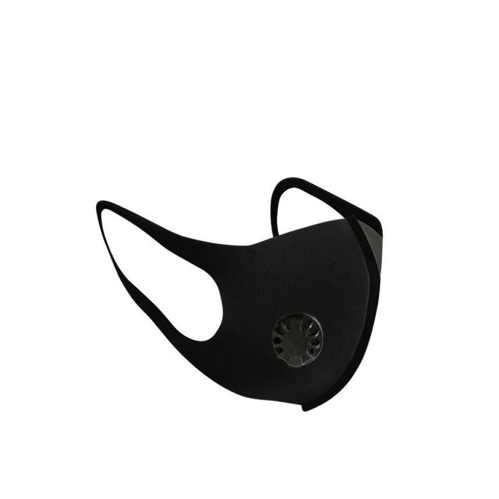 

2020 New Protection Masks Air Purifying Mask Mouth Muffle Carbon Filter Dust Haze Fog Respirator Mask With valve FFP3