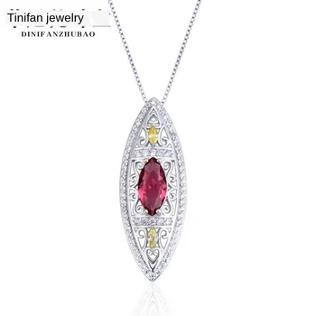 

Vintage Creative S925 Sterling Silver Necklace Pendant Fashion Trendy Elegant Graceful Jewelry Jewelry