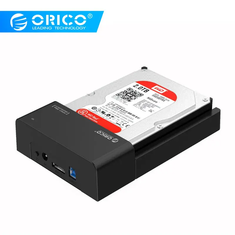 Orico 6518Sus3-V2 3,5 дюймов Usb3.0 Hdd чехол Esata к Usb 3,0 Ns1066X Ssd док-станция высокоскоростная коробка инструмент Бесплатный Внешний Жесткий E