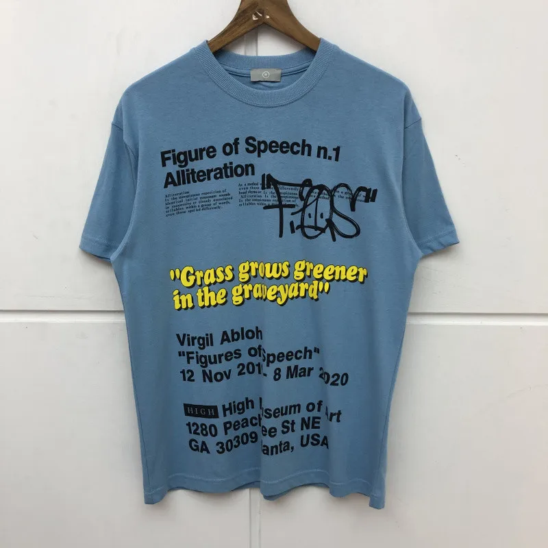 Virgil Abloh Canary Yellow x FOS VAA AMO Towers T Shirt FW19 T 