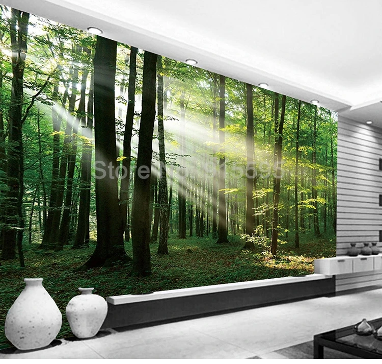 papel de parede, madeiras, luz solar, floresta