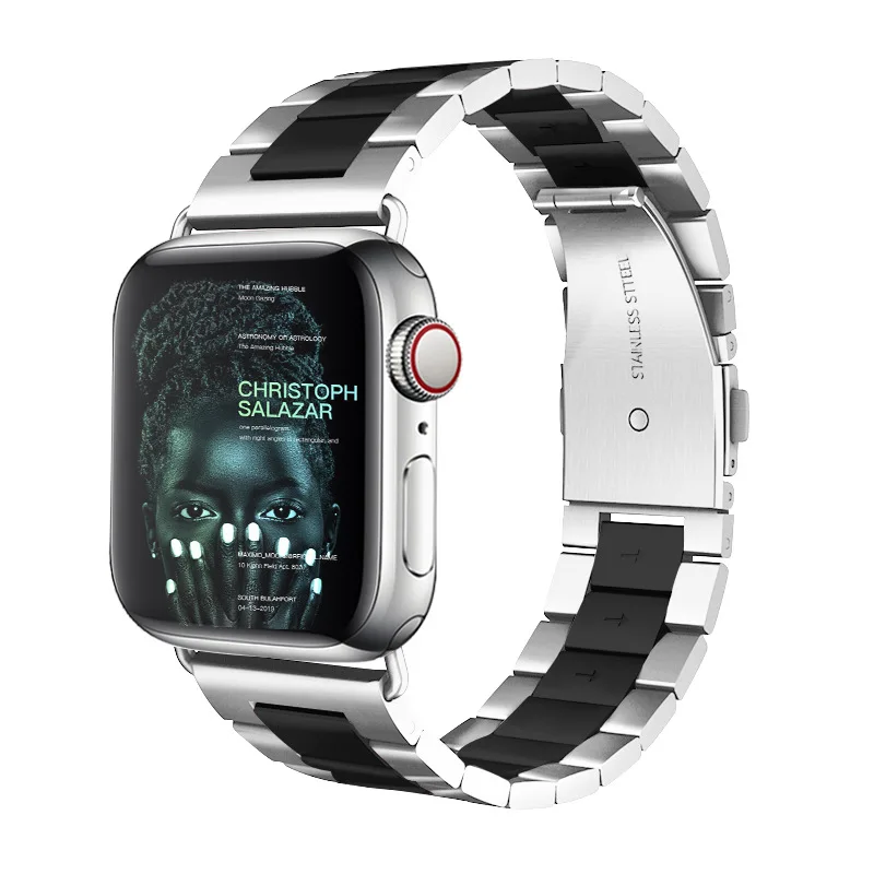Apple Watch Bands 42mm Suit for Band Metal Wristband Universal Stainless Steel Watchband iWatch Series 1 2 3 4 5 | Наручные часы