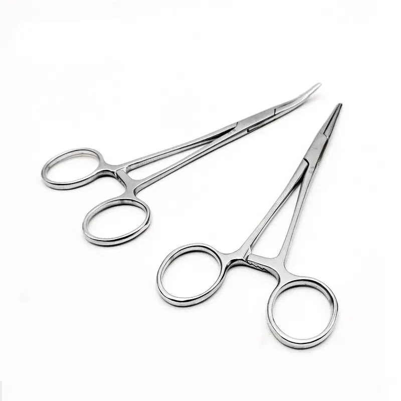 Clamp Forceps Surgical Forceps Surgical Tool kit Hemostat Locking Clamps Forceps Fishing Pliers chicken coop