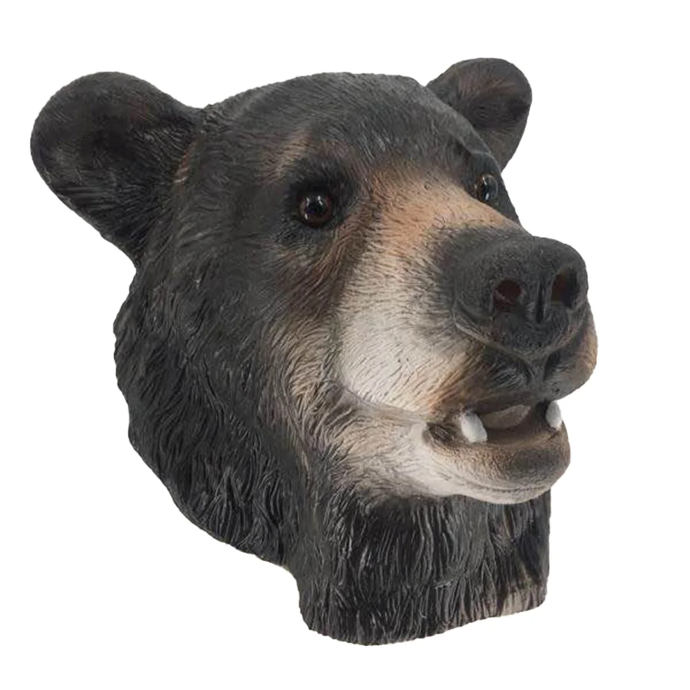 

Realistic Animal Bear Head Latex Mask Halloween Cosplay Bear Dog Mask for Carnival Animal Masquerade Mask Incredibles Party