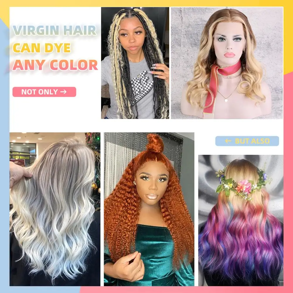 

613 Blonde Lace Front Wig T9 613 Ombre Human Hair Wigs Brazilian Virgin Wavy Hair 13x4 Lace Front Wig Pre Plucked For Women