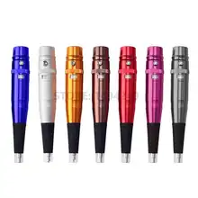 Горячая дермограф Универсальный Швейцарский двигатель Перманентный макияж бровей подводка для глаз губ ручка красота татуировки машины универсальные иголки