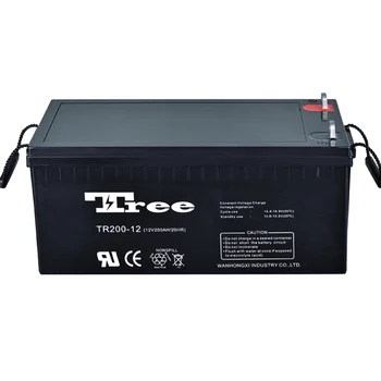 

Vlra Battery Solar Panel Battery 12V 200Ah Battery from China 522*240*218 mm